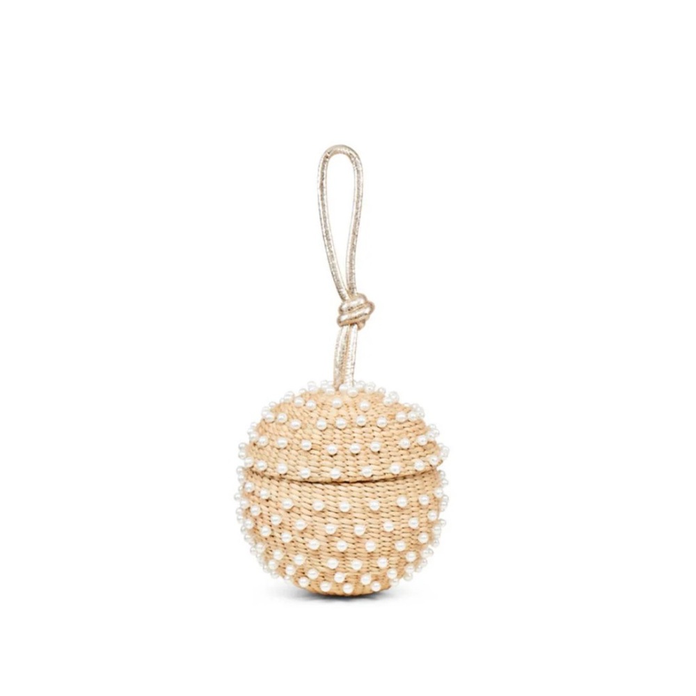 Poolside disco pearl wristlet - never used